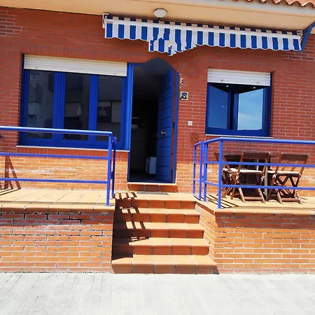 Apartament El Rincon Del Cucu, Con Terraza Luanco Zewnętrze zdjęcie